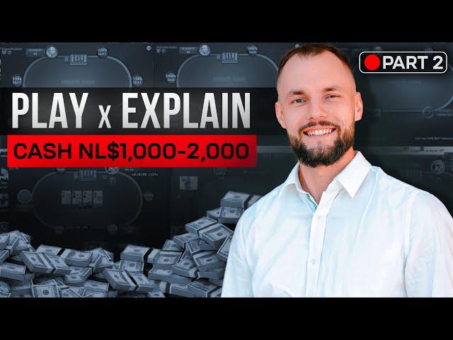 Exploiting NL $1000-$2000 Online Cash | Jayser1337 Pt.2