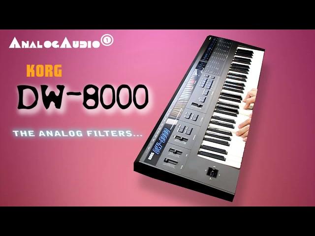 KORG DW-8000 Synthesizer 1985 | NEW PATCHES | HD DEMO