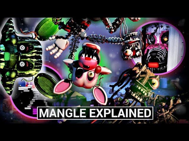 FNAF Animatronics Explained - MANGLE (Five Nights at Freddy's Facts)