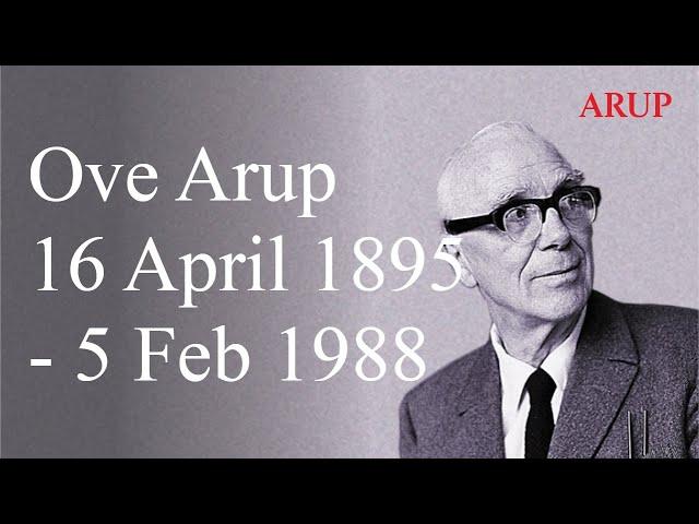 Ove Arup: The Philosopher Engineer