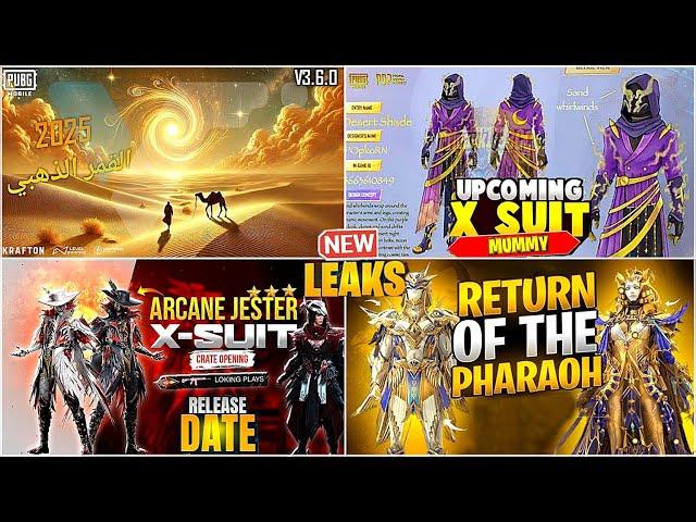 OMG  NEW GOLDENMUMMY X-SUIT IS HERE|NEW PHARAOH X-SUIT IS BACK|New BLOOD REVAN X-SUITPUBGM/BGMI