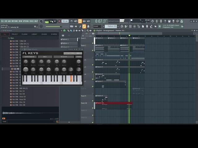 MAKING GFUNK BEATS WITH FRUITY DX 10 IN FL STUDIO ! (2024)