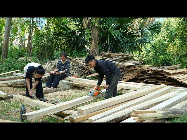 Enough 100% wood to build Pao and Sua's dream house || SUNG A PAO HG