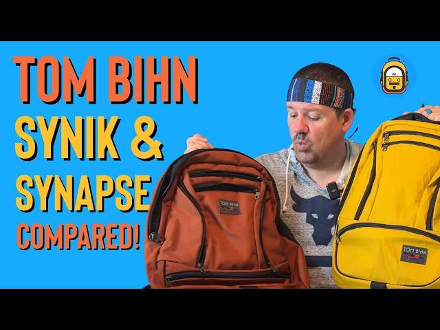 Tom Bihn Synapse 25 and Synik 30 Review, Walkthrough & Comparison