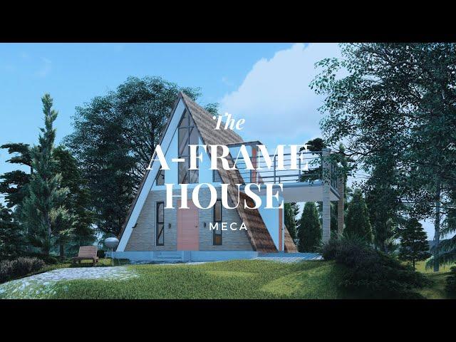 A-FRAME Concept House #001 - Sketchup + Lumion Visualization