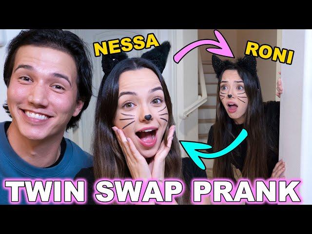 Twin Swap Halloween Costume TikTok Prank! - Merrell Twins