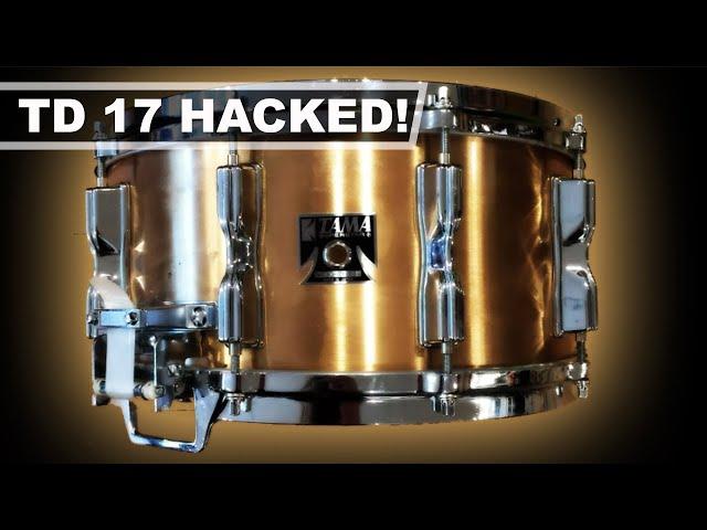 Roland TD17 Snare: How to get the legendary bell brass snare sound