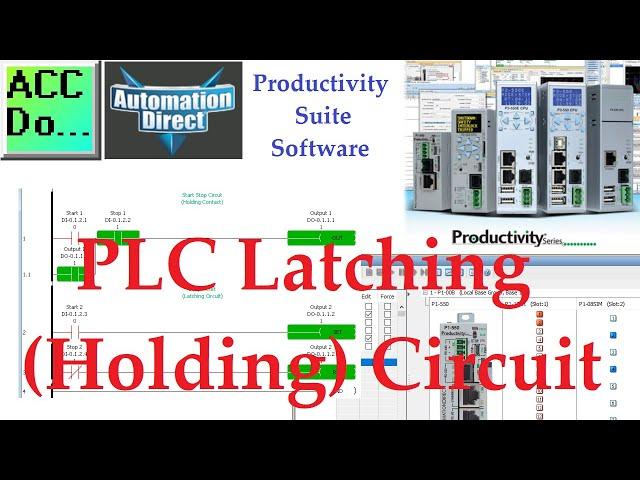 PLC Latching (Holding) Circuit