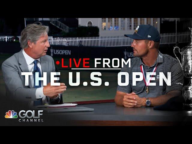 Bryson DeChambeau breaks down 'whirlwind' U.S. Open Round 4 | Live From the U.S. Open | Golf Channel