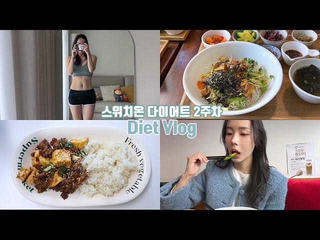 Diet Vlog) The Switch On Diet 2nd Week: Dieter spicy Tofu Rice Bowl Recipe