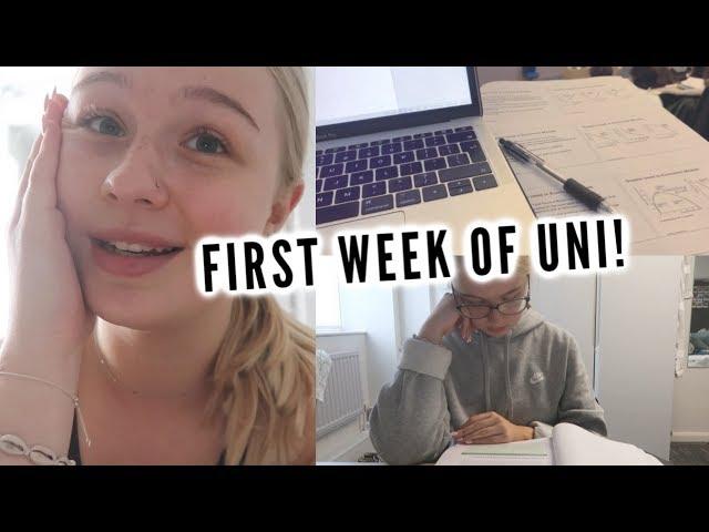 FIRST WEEK OF LECTURES! | uni weekly vlog