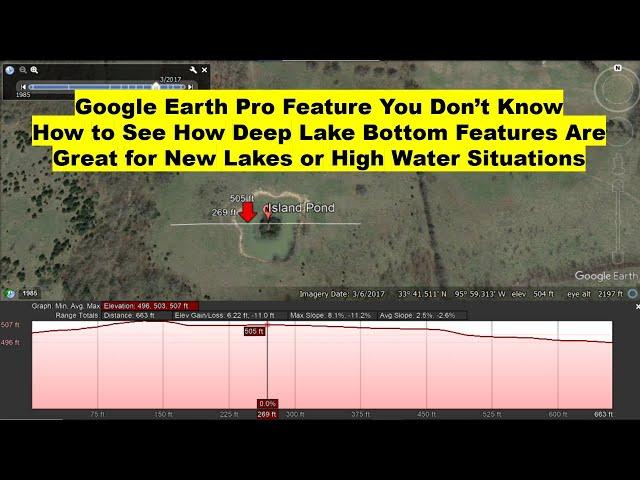 Uncover Hidden Lake Depths With Google Earth Pro - The Secret Feature You Didn't Know About!