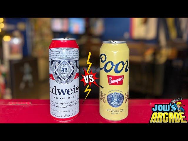 Blind Battle Beers! Budweiser vs Coors Banquet