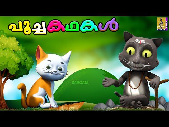 പൂച്ചകഥകൾ | Cat Stories | Cartoon Stories Malayalam | Poochakathakal #cartoon #cat