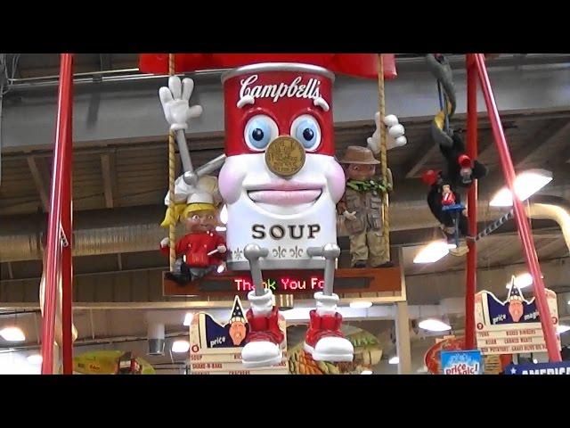 TOUR: Jungle Jim's International Market with Animatronics in Fairfield Ohio