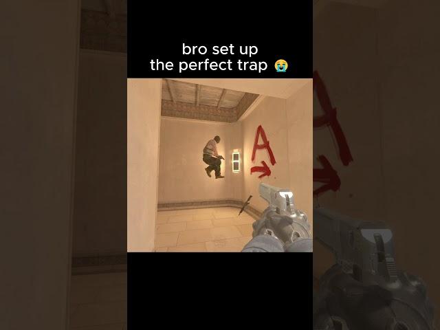 This LEGENDARY trap never fails, man  #cs2 #cs2memes