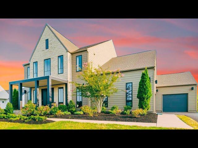 Inside the INSANE 6000 sqft Modern Mansion in Aldie, Virginia | K. Hovnanian | Willowsford