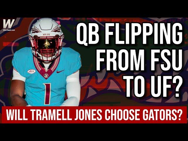 QB FLIPPING FROM FSU TO UF? | Tramell Jones RPM to leave FSU Football | Florida Gators Recruiting