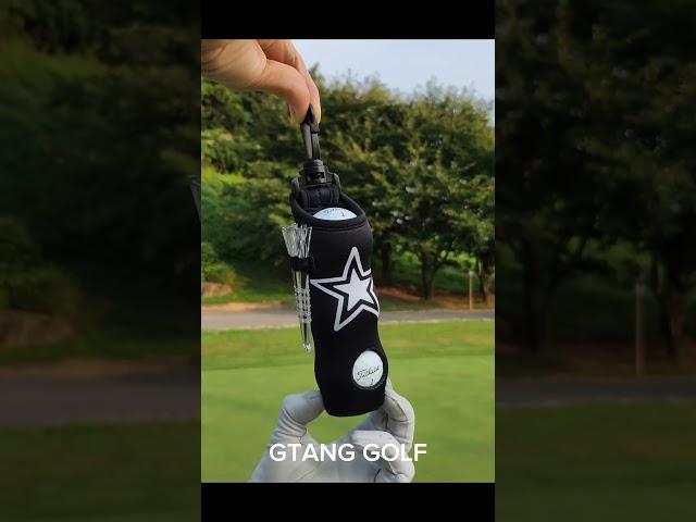지탱골프 커스텀 테오프랜 볼주머니 볼파우치