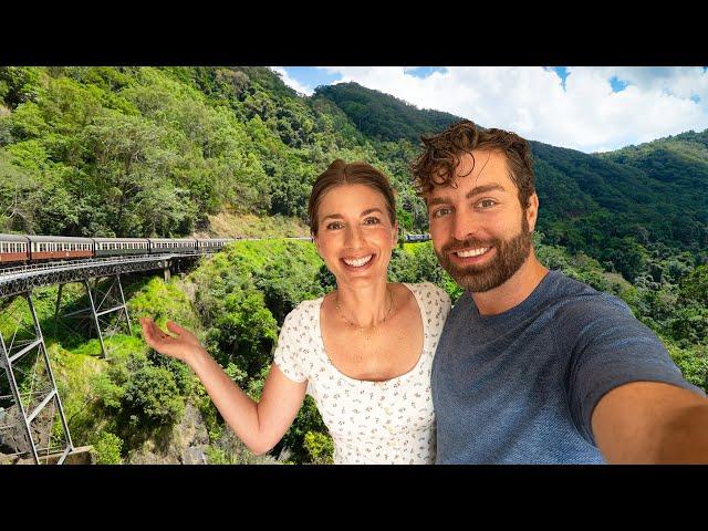 We Rode North Queensland’s Most Scenic Train - Kuranda, Skyrail, & More! (Cairns, Australia)