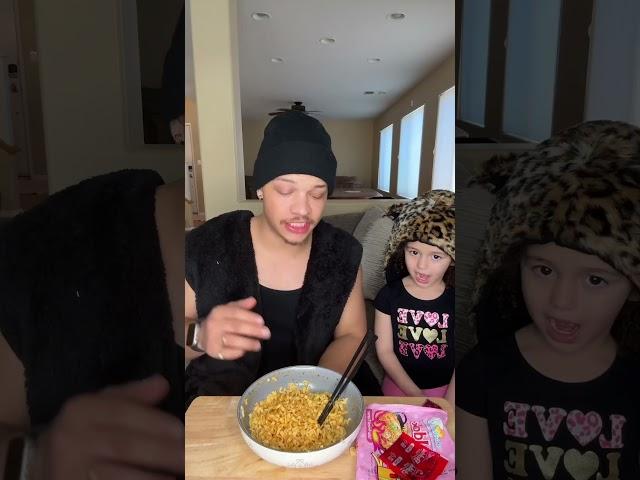 Spice Princess tries Spicy Carbonara noodles