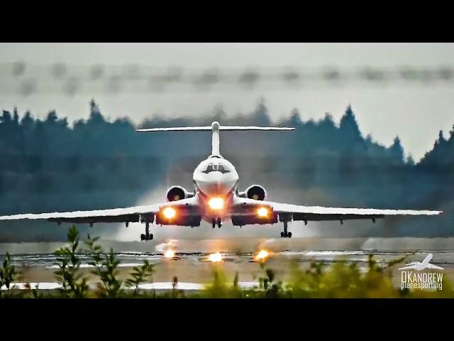 Tu-154 You won't see anything like this again. The miracle plane took off like an arrow.