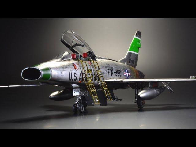 F-100F Super Sabre - Italeri + Trumpeter 1/72 - Aircraft Model