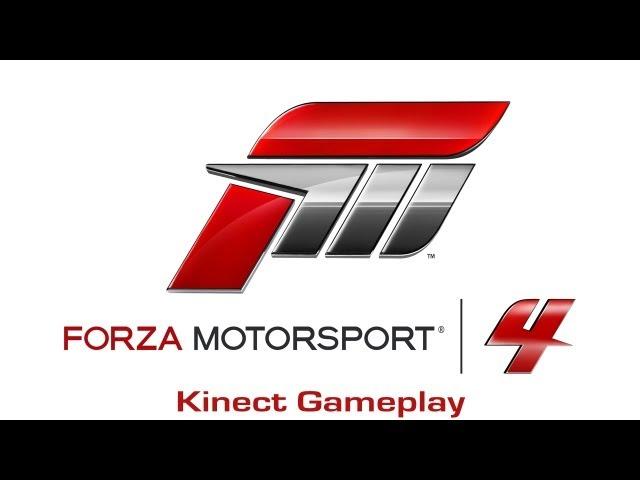 Forza Motorsport 4 - Kinect Gameplay