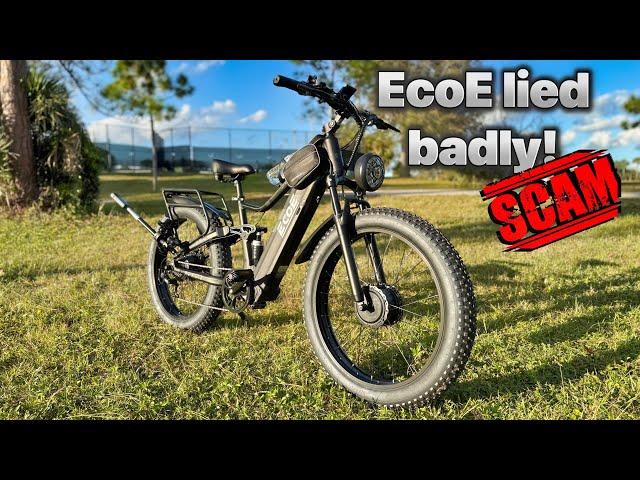 I Got Screwed By EcoE - This E-Bike Was Supposed To Do 50MPH!