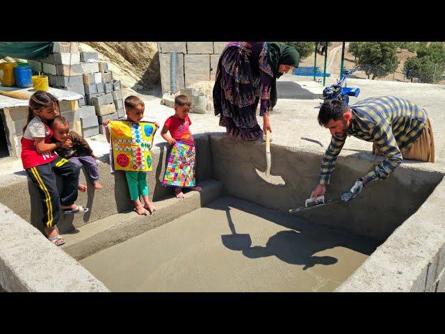 Building the Pool of Joy: Cement, Laughter, and Family Moments in Saladin’s Village