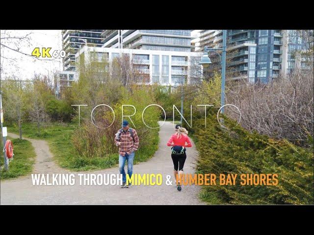 Toronto Southern Etobicoke Walk - Through Old Mimico Along Lake Shore Blvd & Into Humber Bay Shores