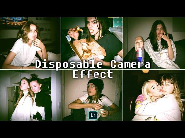 Disposable Camera Effect - Lightroom Mobile Presets Free DNG