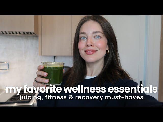 My Favorite Wellness Essentials | Juicing, Fitness & Recovery Must-Haves | Emily DiDonato