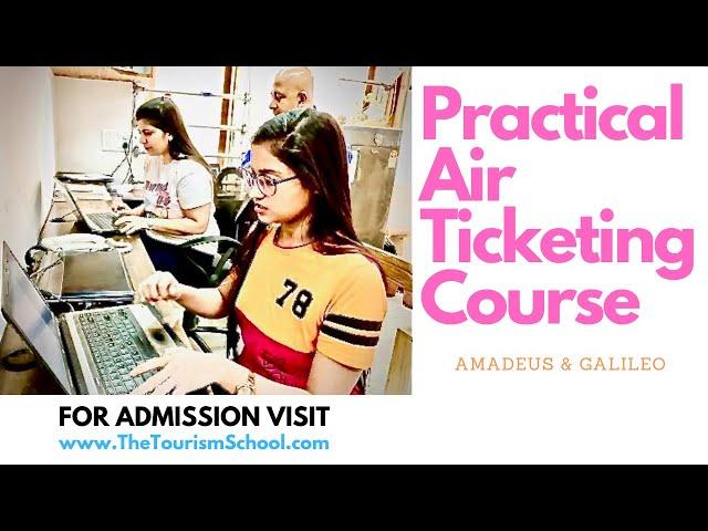 Air Ticketing Practical Training | Air Ticketing Diploma No IATA | GDS Training