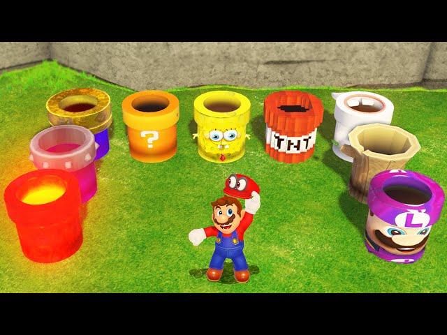 What if Mario Odyssey had CUSTOM PIPES?