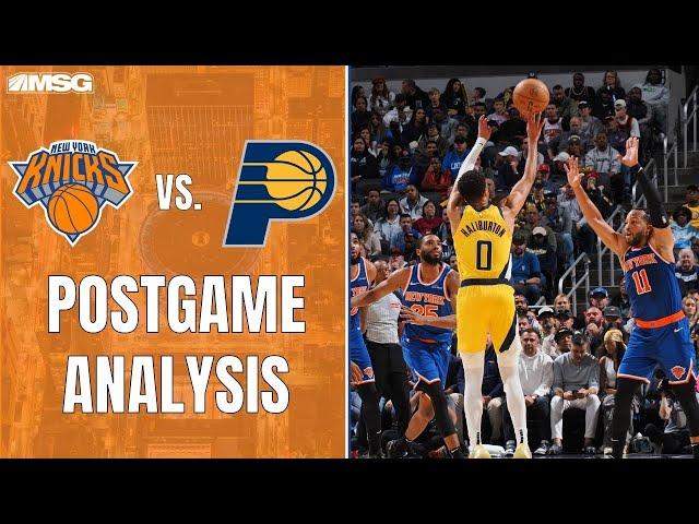 Pacers Late 3-Pointer Barrage Too Much For Knicks | New York Knicks