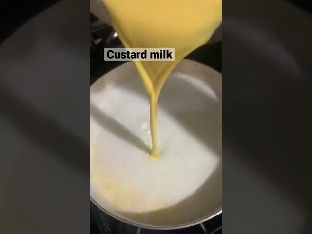 Custard milk