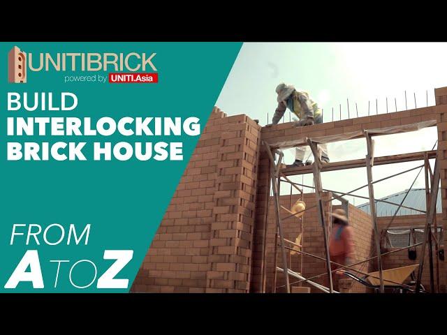 Building Interlocking Brick House from A to Z