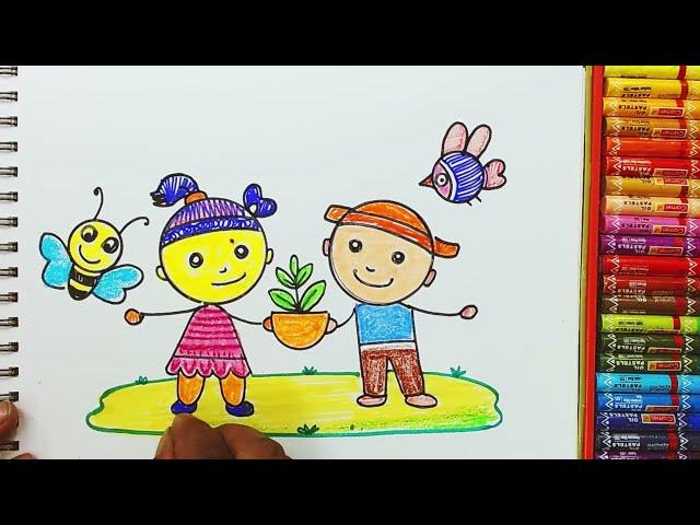 Drawings for kids | very easy drawing for kids | very very easy drawing for kids