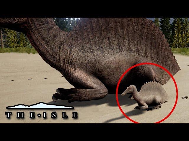 The Helpless Baby Spino! - The Isle