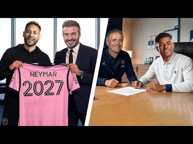  NEYMAR TO INTER MIAMI?! RASHFORD'S NEW CLUB! WILLIAMS AT MAN UTD? | LATEST TRANSFER RUMOURS 2024