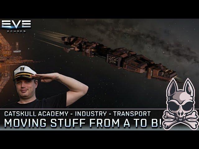 How To Haul Your Stuff Across The Galaxy!! || EVE Echoes