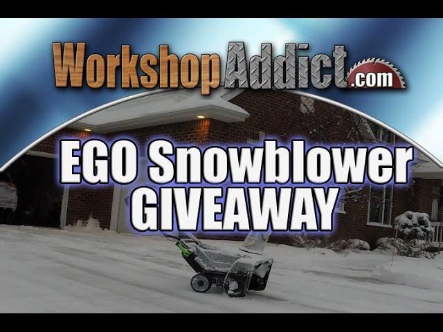 GIVEAWAY: EGO 56v Snowblower with Two 5.0Ah Batteries