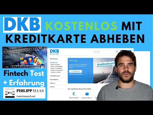 DKB Girokonto / DKB Cash - Kreditkarte zum kostenlosen Geld abheben weltweit - Test und Erfahrung