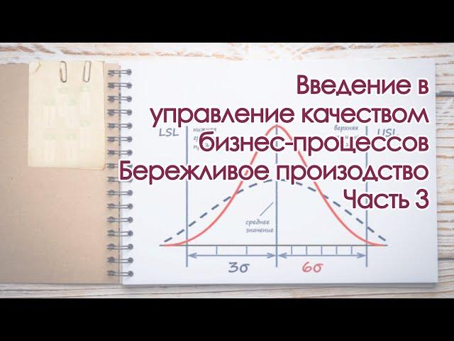 Управление качеством бизнес-процессов и бережливое производство Часть 3