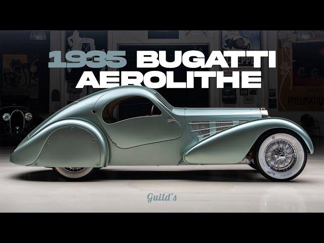 History of the 1935 Bugatti Aerolithé