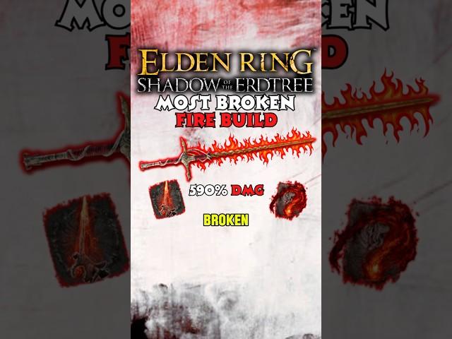 Fire knight Greatsword Build is INSANE in ELDEN RING after the DLC #eldenring