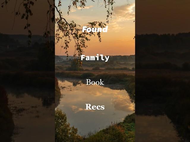 Found family book recs!️ #shorts #booktok #shortsfeed #shortsvideo #youtubeshorts #books