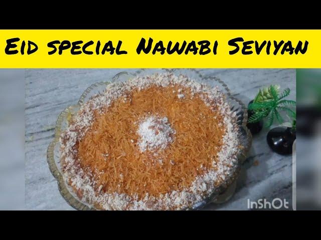 Nawabi Seviyan Recipe|Nawabi Semai Dessert|Vermicelli Custard Pudding|Eid Dessert @Mazahtastehub5191