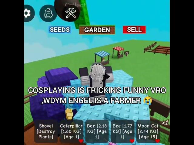 cosplaying is so funny #shorts #roblox #growagarden #fundamentalpapereducation